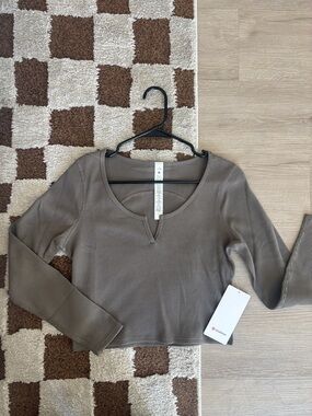 Lululemon Henley Long Sleeve